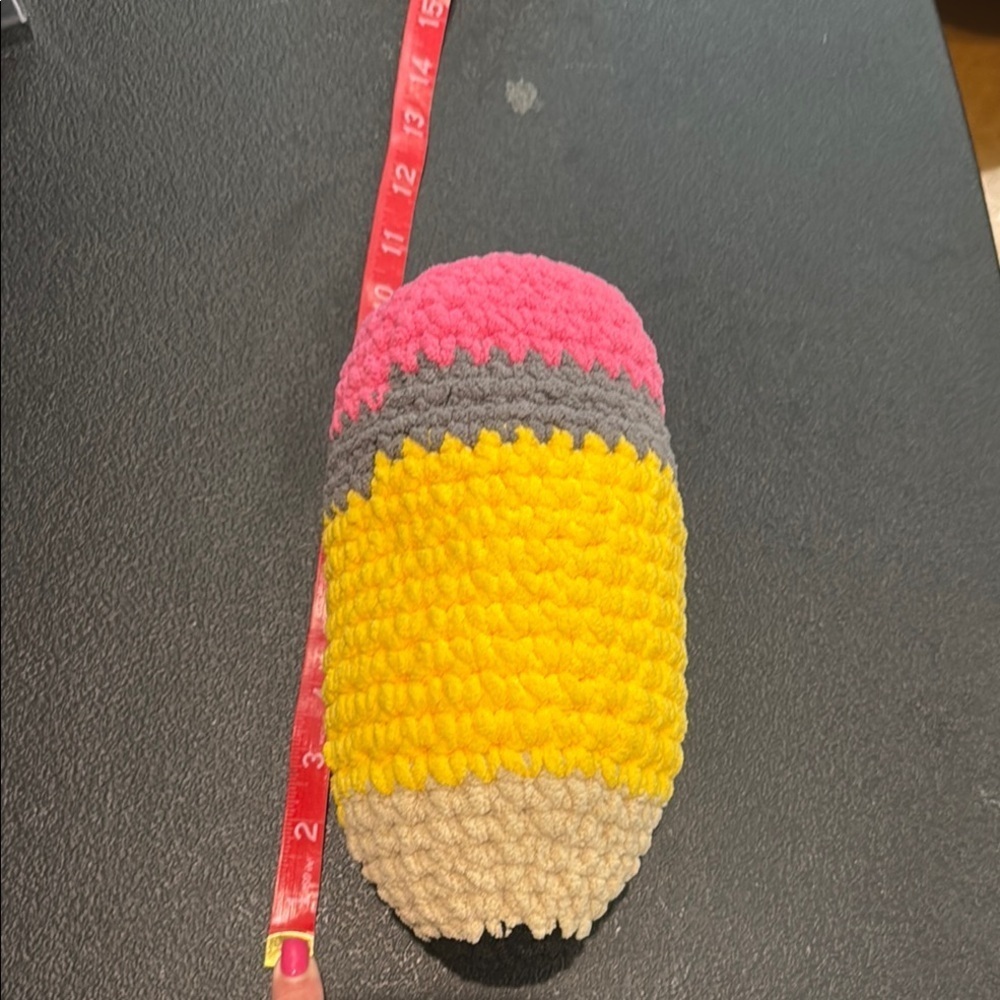 Colorful Pencil-Shaped Pillow - Picture 3 of 3